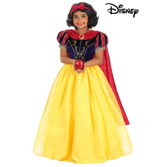 Girl's Premium Snow White Costume Dress