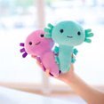 thumbnail image 4 of Figura de peluche de salamandra de dibujos animados de 20 cm azul Tiffany, 4 of 8