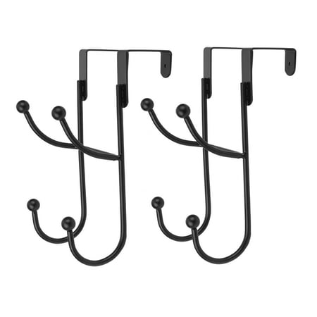 

2Pcs Wrought Iron Wall Clothes Hanger Hook Key Hanger Hat Hanger A