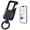 Blue, variant on ExtreLife Smart Keychain, Works with Apple Find My, Heavy Duty Keychain Bottle Opener, Carabiner Car Key Chains with GPS Tracker, Key Finder, Bluetooth Tracker for Luggage, Black