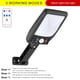 thumbnail image 2 of Luz solar exterior con sensor de movimiento Luz exterior sensor de movimiento pared 3 modos solar cálido para jardín patio rojo, 2 of 8