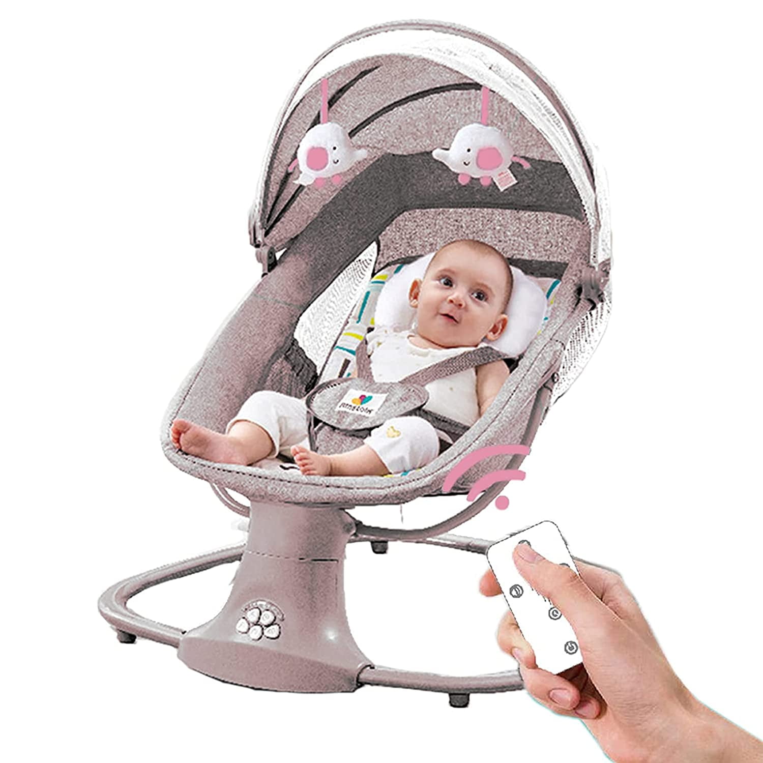 Baby Swings for Infants, Bluetooth Baby Bouncer, Intelligence Timing
