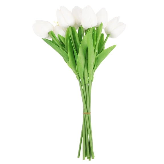 Flower Artificial Bouquets Tulip Fake Wedding Bouquet Silk Flowers Tulips Ornament Branch Decoration False Arrangement