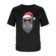 thumbnail image 4 of Tops para hombre, blusas y camisas de manga corta con cuello redondo para hombre, camiseta informal con cuello redondo y estampado para hombre, blusa de manga corta, blusa de poliéster para hombre, 4 of 4