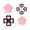 Pink black, variant on Ergonomic Thumbstick Protectors Soft Silicone Joystick Caps&Button Pad for NSW2