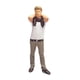 thumbnail image 4 of Figura de persona a escala 1/64, coleccionable, para mesa de arena, adorno de hombre, para diorama DIY Blanco, 4 of 9