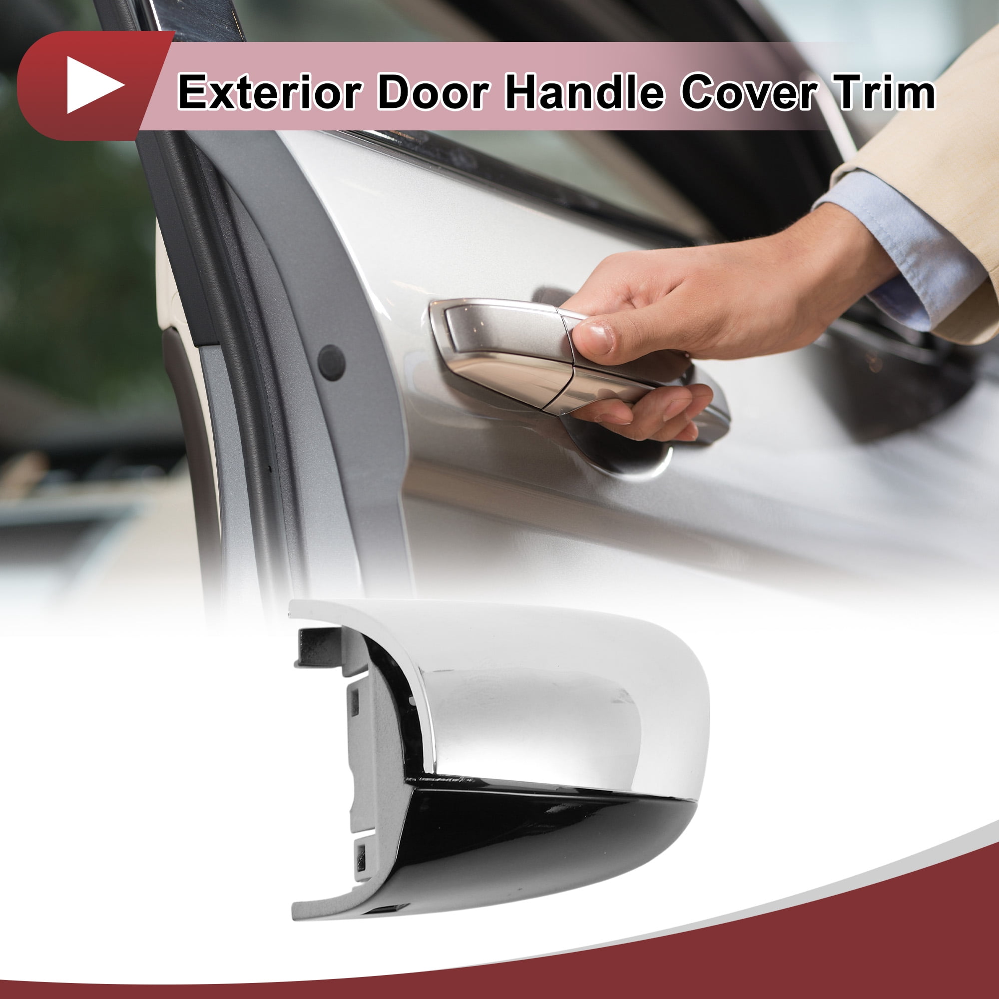 Unique Bargains Front Left Exterior Door Handle Cover for mercedes-Benz C W205 2016