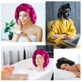 thumbnail image 3 of Sleeping Bonnet Arqumi, paquete de 2 unidades, satén, para mujer y hombre, 3 of 7