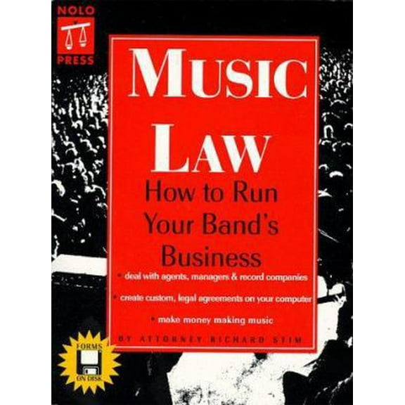 Pre-Owned Music Law: How to Run Your Band's Business (Paperback) 087337438X 9780873374385