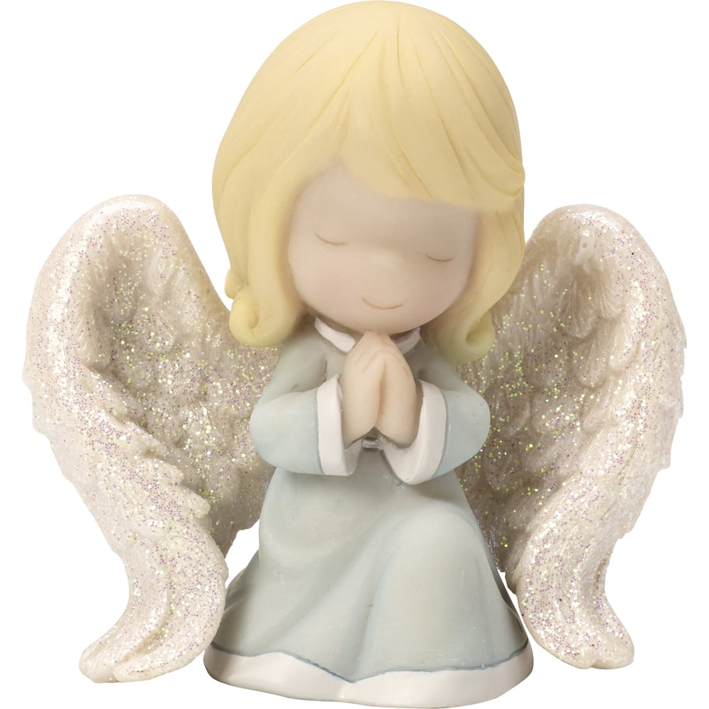 Precious Moments Praying Angel Mini Figurine Resin 163506