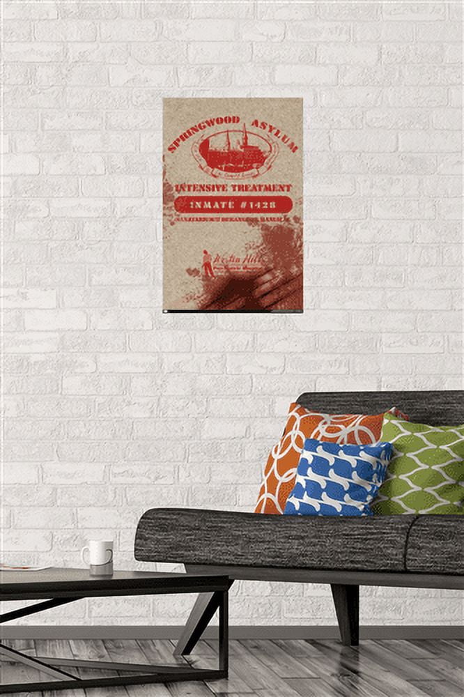 A Nightmare on Elm Street - Springwood Asylum Wall Poster, 14.725" x 22.375"