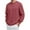 Wine, variant on Brondbend Pullover Men Men's Sweatshirts Crew Neck Long Sleeves Tops Solid Color Stylish Plus Size Blouse Outdoor Sport Fall Winter Wear Army Green