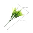 thumbnail image 2 of AURARMLET 10Ud Flores Artificiales De Lavanda Para Jardín Y Decorativa Hogar Material Resistente, 2 of 6