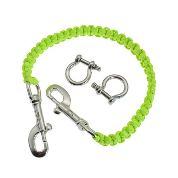 Mantenga la correa de la cámara de buceo Manija de la carcasa Hebilla suave Cinturón resistente al desgaste Accesorios de cordón portátiles para la fotografía del teléfono Verde kenally OD002643-02B