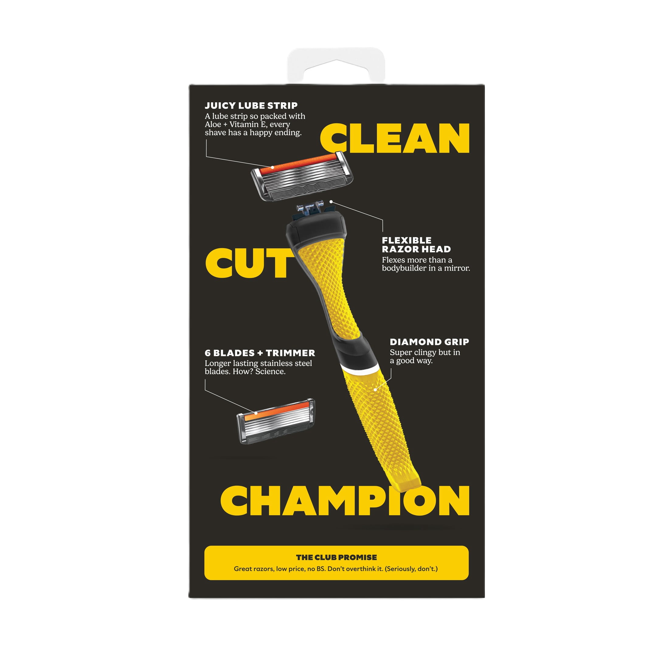 Dollar Shave Club Iowa 6-Blade Razor Starter Set