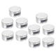 thumbnail image 3 of 10pcs Heavy Duty Mirror Clips for Wall Glass Hanging Brackets Silver Zinc Alloy, 3 of 5