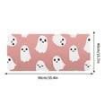 thumbnail image 3 of Alfonbrilla y Fantasma de Halloween, Diseño Bonito y Ambiental Festividades, Material Antideslizante y Duradero, Decoración de Escritorio Multiusos, Uso Officina y Hogar, Impermeable, Fácil de Limpia, 3 of 4
