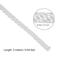 thumbnail image 2 of Unique Bargains Recoil Starter Rope 5mm Dia. 3 Meter 9.8ft Polyester Pull Cord for 173F 188F 190F Lawn Mower Trimmer Engine Part, 2 of 3