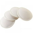 thumbnail image 2 of 4 Packs Nursing Breast Pads Washable Reusable Breastfeeding Cotton Pads for Overnight Leak Protection - Pastel Touch, 2 of 5