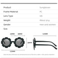 thumbnail image 3 of Glasses for Kids Multicolor Fashion Eyewear Featuring Playful Gear Flower Motif for Everyday Travel and Leisure, Khaki, 3 of 4