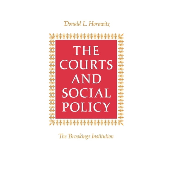 The Courts and Social Policy, (Paperback)
