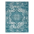 thumbnail image 6 of Unique Loom Richmond Collection Area Rug - Medallion (9' x 12' 2" Rectangle Turquoise/Ivory), 6 of 6