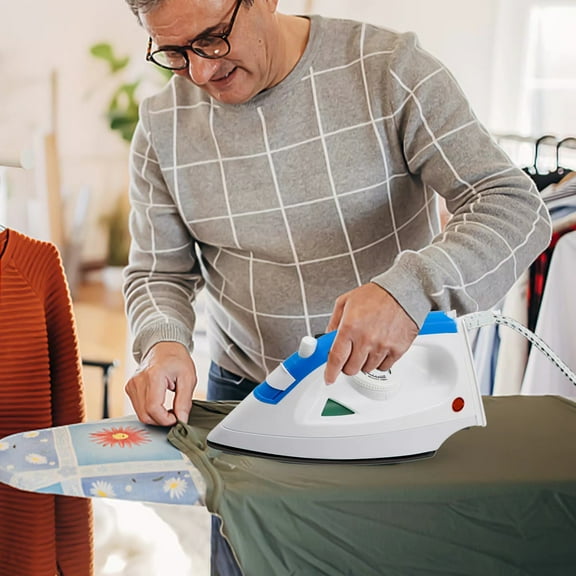 Household Handheld Steam Iron Small Portable Iron 1200W Suitable For Clothes Five- Temperature Adjustment Thermostat Control, Usupdd 2025 Household Handheld Steam Iron Small