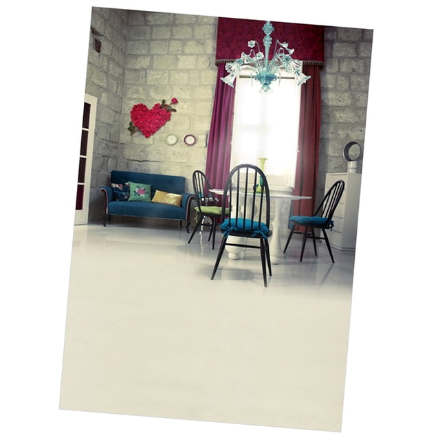 Telón de fondo de telón de fondo de 50x90cm para fotografía de muñeca de 1/6 # 2 Sunnimix Dollhouse Life Scenes Decor