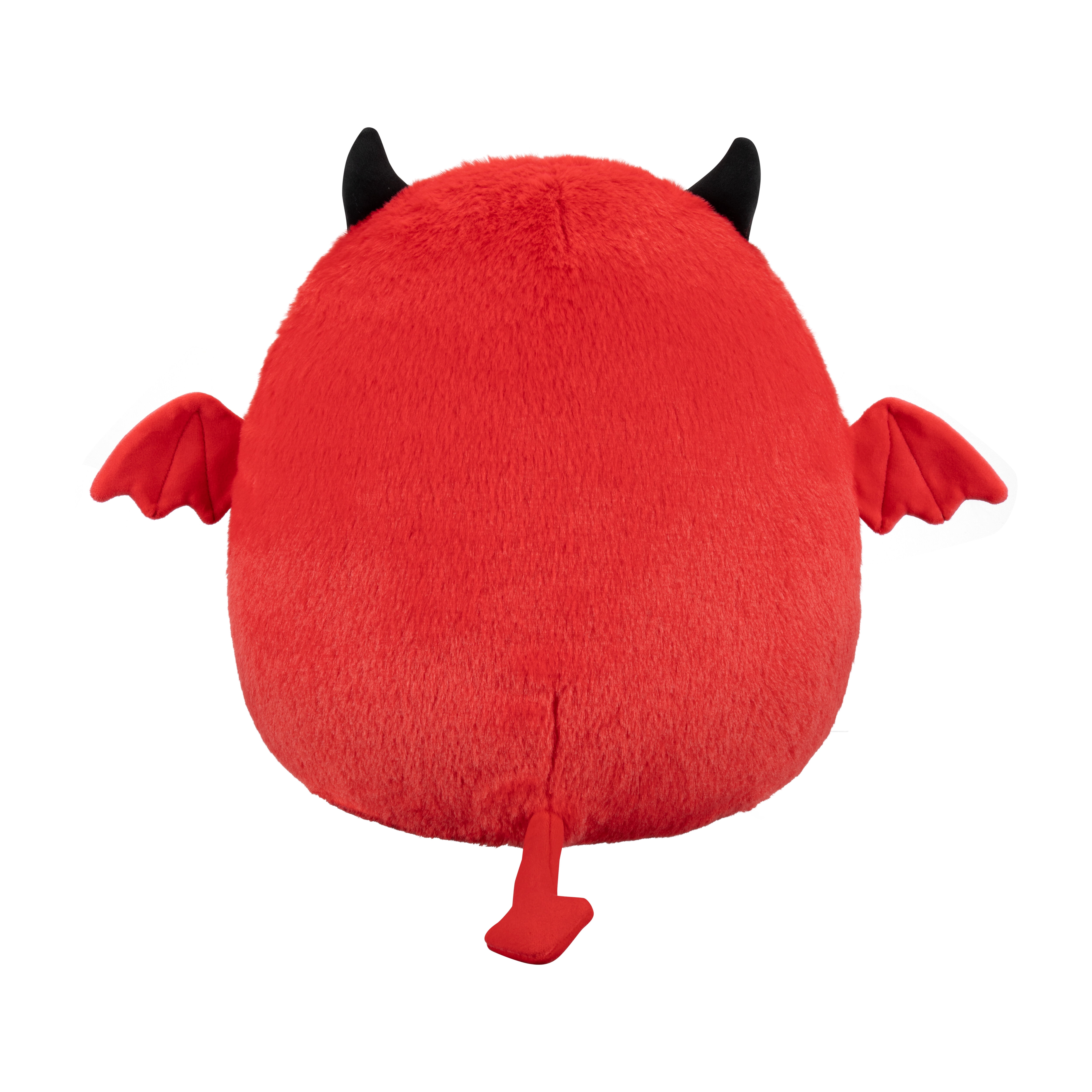 Squishmallows FuzzAMallow Official 12 inch Dante the Red Devil - Child's Ultra Soft Stuffed Plush Toy