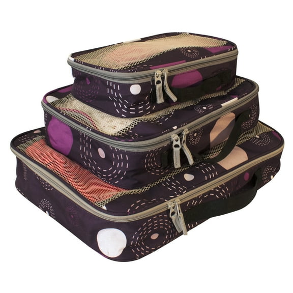 3-Pc Perfect Luggage Set in Purple