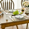 thumbnail image 3 of Sm:)e Bunny Rabbit Easter Placemats Set of 4, 12x18 Inch Seasonal Spring Table Mats, 3 of 6