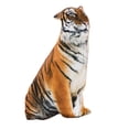 thumbnail image 6 of Realistic Animal 3D Pillow - Tiger Soft Plush Toy Double-sided Printing Cat Doll, 6 of 6