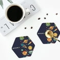 thumbnail image 5 of Disketp Space Funny Coasters,6 Pcs Leather Coasters With Holder, Perfect Housewarming Hostess Gifts,Protect Furniture From Water Marks Scratch And Damage, 5 of 9