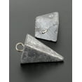 thumbnail image 3 of BLUEWING 3oz Fishing Weights Sinker Weights Pyramid Lead Saltwater Freshwater Fishing Weights for Surf Fishing, 5 pack, 3 of 6