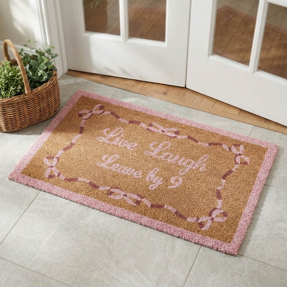 Eolstice 50x80cm Exquisite Floor Mat, Decorative Patterned Rug, for Entryway, Kitchen, Bathroom, Indoor Use, Washable, Non-Slip Backing, Sturdy Fabric