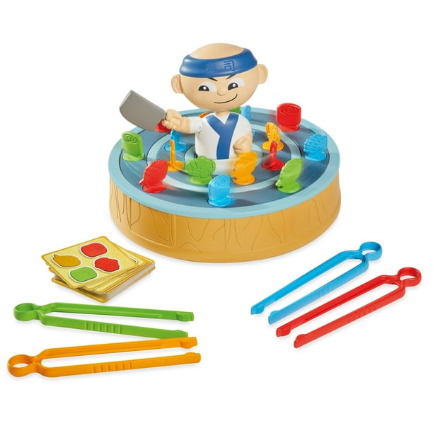 Sushi Scramble Interactive Chopsticks Game for Kids, Family Game Nights