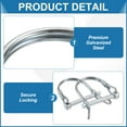 thumbnail image 3 of Uxcell 6 Pcs Pasadores de Acoplador de Remolque, 3/16" x 1.6" Pasador de Seguridad de Resorte, 3 of 7