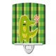 thumbnail image 1 of "Treasures Alligator Ceramic Night Light, Amor, Verde, 6"" x 4""" Caroline's Treasures BB6741CNL, 1 of 1