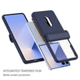thumbnail image 6 of Allytech Case for Samsung Galaxy Z Flip 7 with Hinge Protection [Card Slot] - Ultra Thin Automatic Hinged Hard PC Shockproof Anti-Scratch Full Body Protective Case - Darkblue, 6 of 6