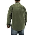 thumbnail image 4 of Dovford Mens Corduroy Shirts Jacket Button Down Long Sleeve Work Shirts Shackets with Pocket, 4 of 4