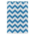 thumbnail image 4 of EREHome Rideau de Fenêtre Motif Chevron Bleu Rideaux Occultants Thermiques pour Chambre Salon, 2 Panneaux (52Wx84L Pouces), 4 of 4