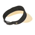 thumbnail image 4 of Sombrero de paja sombrero de visera para mujer sombrero de playa de verano para mujer sombreros de sol gorras de visera para exterior gorra de playa - Beige Macarena Sombrero de paja al borde ancho, 4 of 8