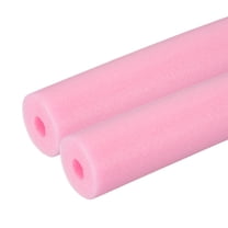 Uxcell Pipe Insulation Foam Tube, Pool Noodles Foam Tubing Cover for Swimming Pool Handle Heat Preservation Protective Sleeve Pink 13/16" (20mm) ID x 3.3FT x 2-3/4" OD