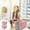 Pink, variant on VOAVEKE Closet Storage Baskets,Dirty Clothes Basket Plastic Laundry Basket-With Silvery Handle-Collection And Transport Clothing Board Laundry Baske-Suitable For Families