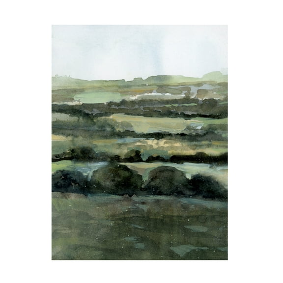 Victoria Barnes 'Distant Ribbons I' Canvas Art