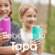 thumbnail image 3 of PopYum Set De 2 Vasos Térmicos Infantiles De Acero Inoxidable Anti Derrame Con Tapa Y Popote 13oz Rosa y Azul, 3 of 11