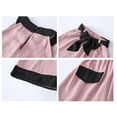 thumbnail image 3 of Sonducket Verano banquete boda evento niñas cuello sin mangas camiseta pantalones cortos conjunto niños algodón Tops pantalones Kit conjuntos de ropa 130cm, 3 of 6
