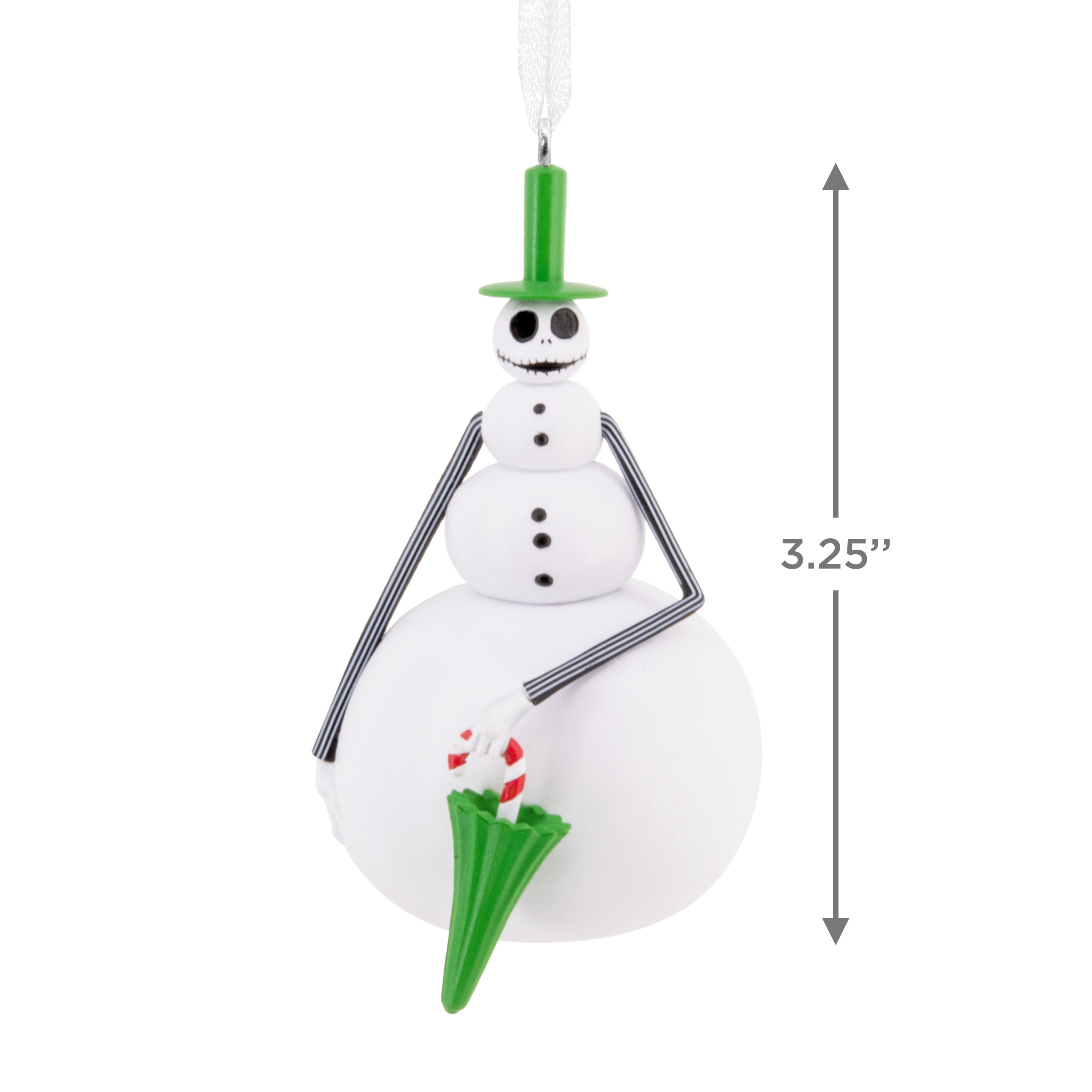 Hallmark Christmas Ornament (Disney Snowman Jack Skellington), 1 Count