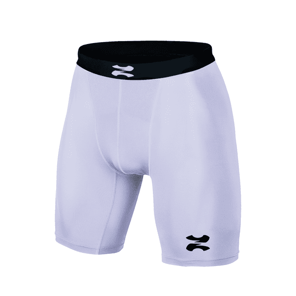 Short de Licra Unisex Deportivo Interior de Compresion 3 4 Para Hacer Ejercicio blanco M ZAPARI Licra Deportiva