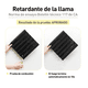 thumbnail image 4 of 48 Paneles  Bloosom De Espuma Acústica 30x30x3cm Retardador De Llama Negro, 4 of 4